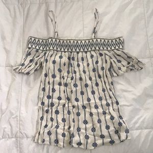 off the shoulder top